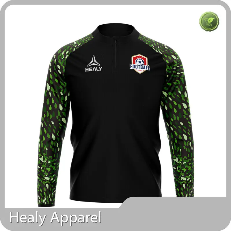 Wholesale Football Jackets Healy Sportswear Manufacture Customized 1