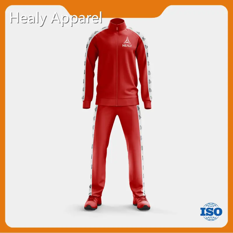 Custom Training Zip Up Jacket Healy Sportswear Manufacture 1