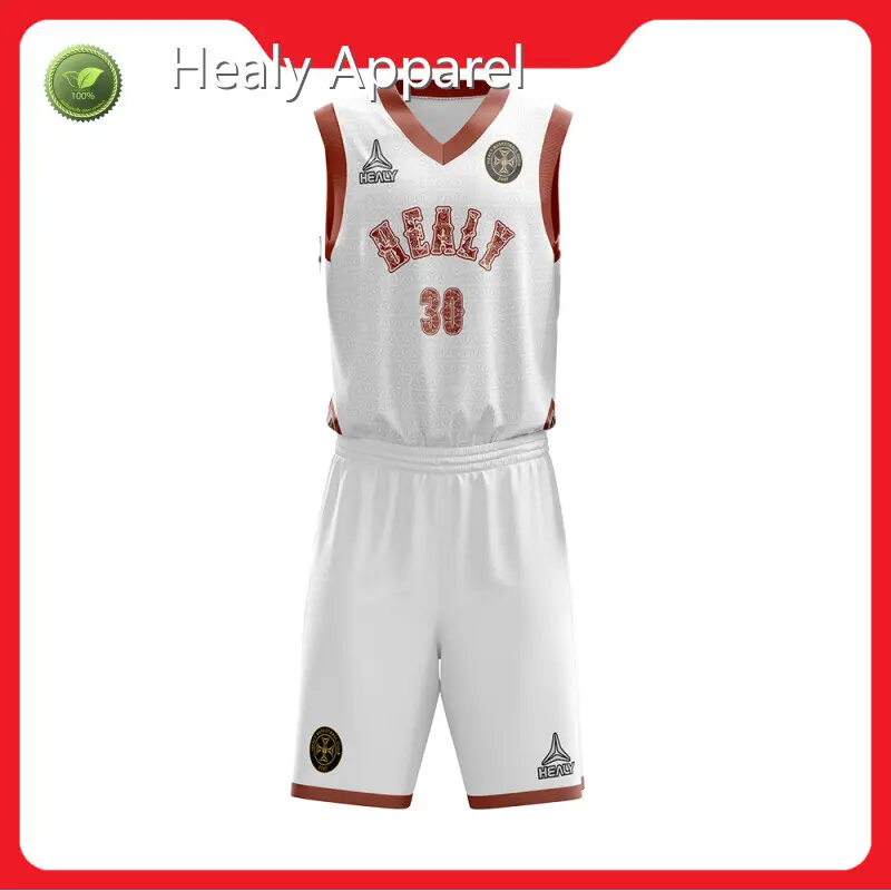 Custom Basketball Jersey Factory FOB Guangzhou Healy Sportswear 1