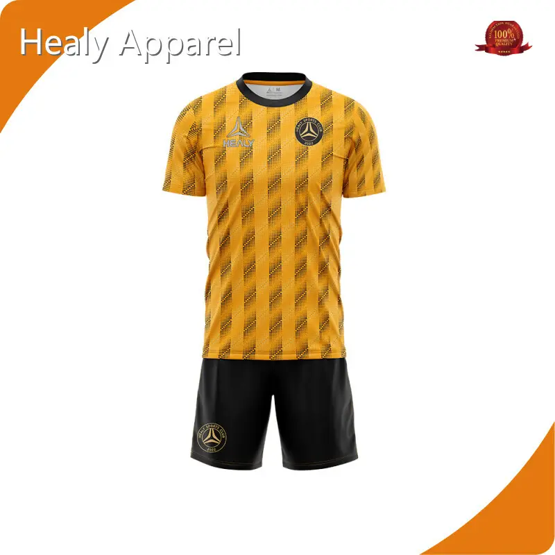 Latest Soccer Jerseys Set Soccer Wear Healy Sportswear Brand 1