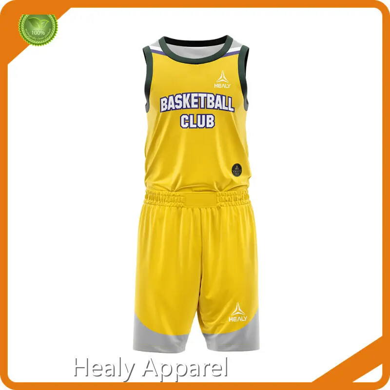 OEM Custom Made Basketball Jerseys Healy Sportswear Custom Size 1