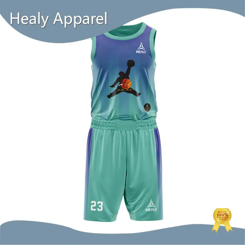 Healy Sportswear New Wholesale Basketball Jersey OEM/ODM Service 1
