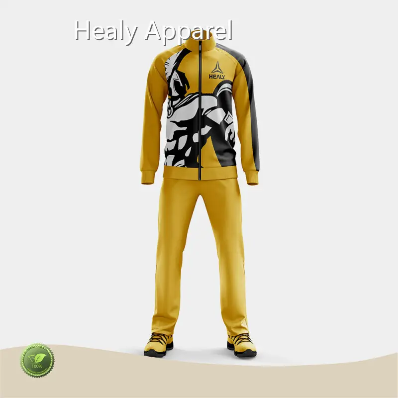 Custom Healy Sportswear Football Training Jackets - Accept Customized Labels 1