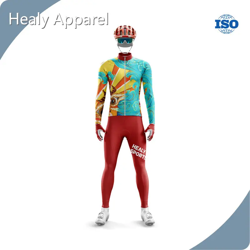 Healy Sportswear Casual Cycling Outfit OEM/ODM Servicefactory 1