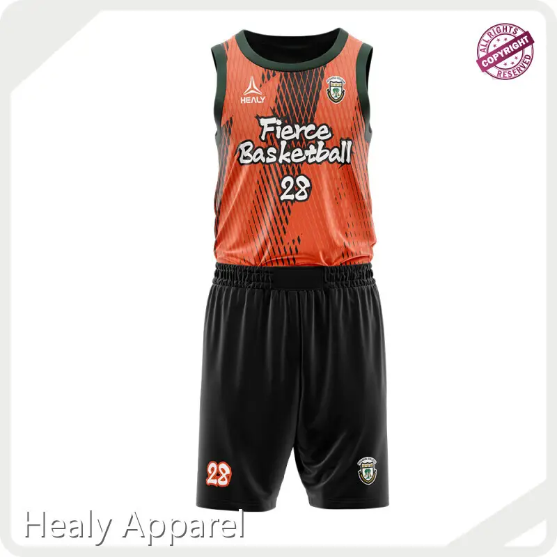 Hot Custom Basketball Jerseys Cheap Custom Size Healy Sportswear Brand 1