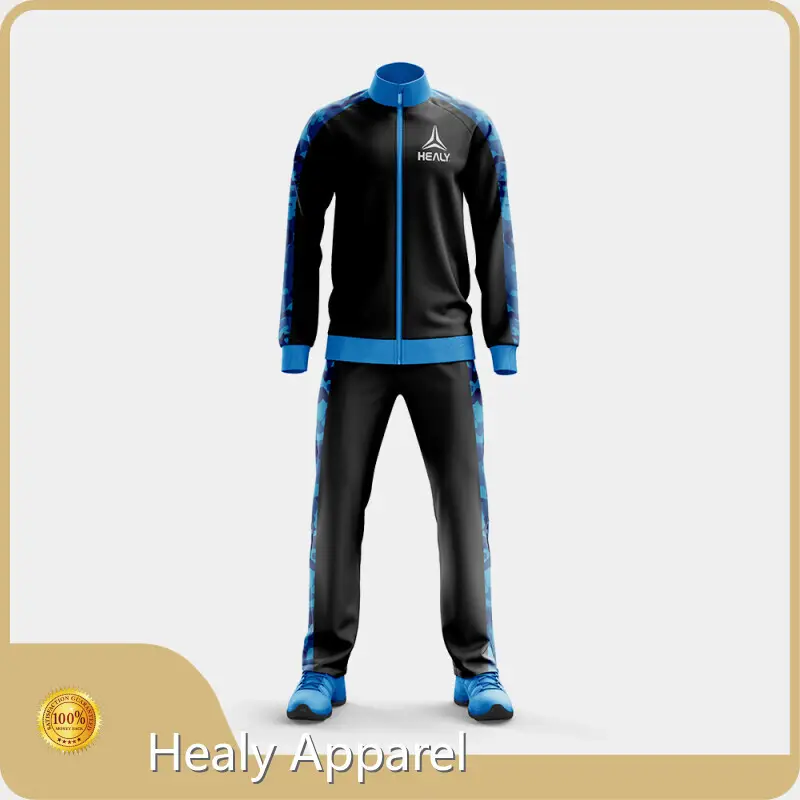 Top Zip Up Training Jacket Custom Size Healy Sportswear Brand 1