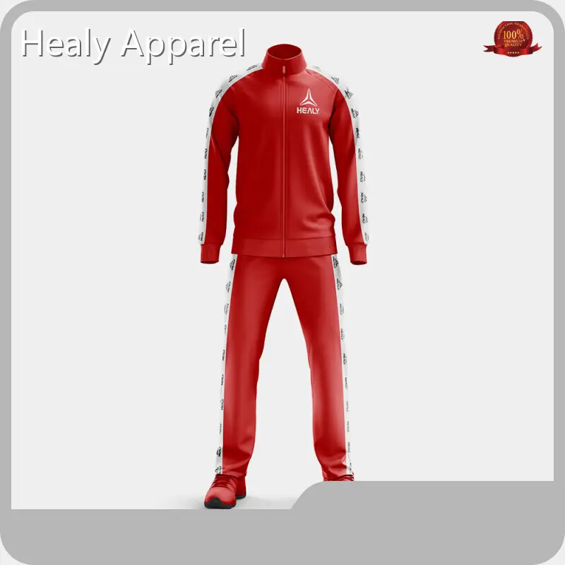 Custom Mens Training Jacket Accept Customized Labels Healy Sportswear 1