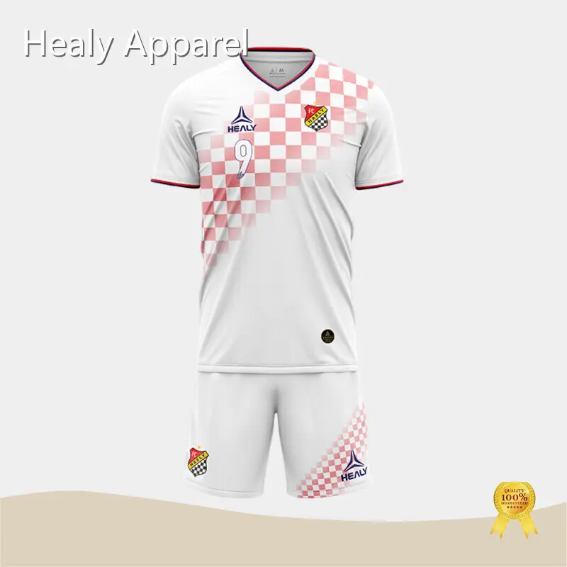 Healy Sportswear Soccer Jersey Distributors Customized / FOB Guangzhoumanufacturers 1