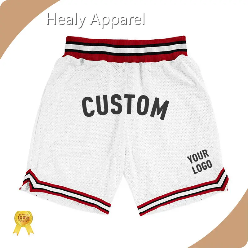 Modern Custom Basketball Shorts Wholesale Accept Customized Labels Healy Sportswear Company 1