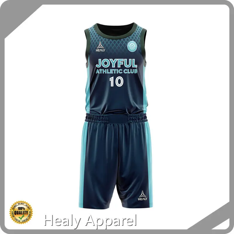 Innovative Wholesale Reversible Basketball Jerseys Fashion Basketball Wear Healy Sportswear Brand 1