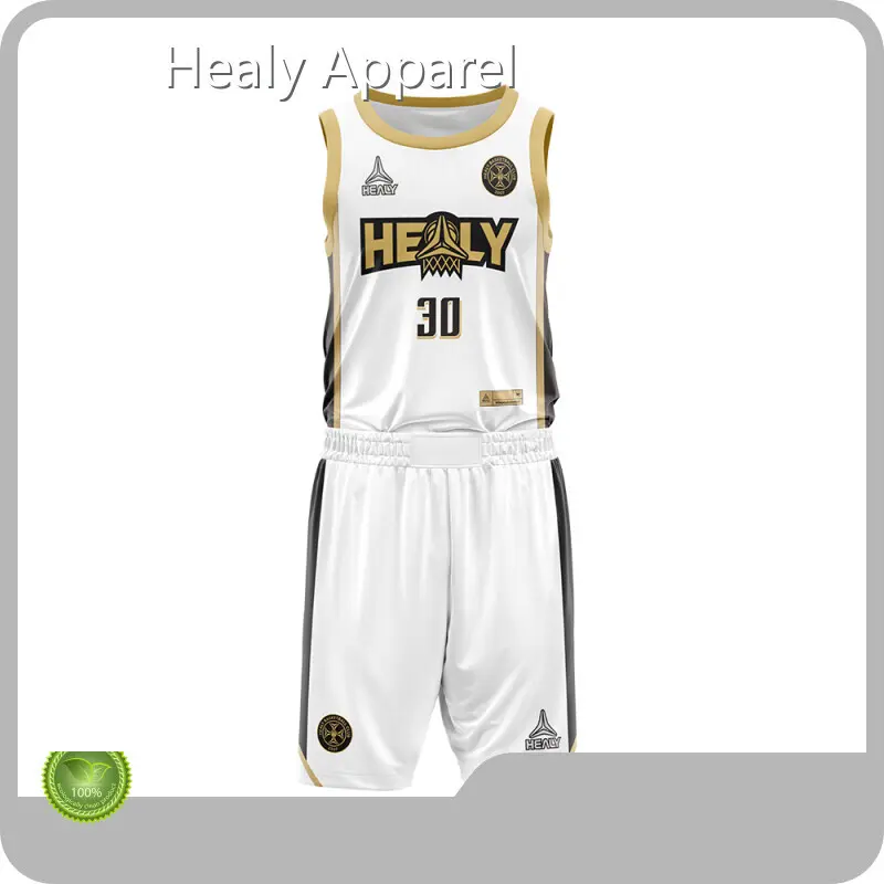 Wholesale Sublimation Basketball Jersey Maker Healy Sportswear Brand 1