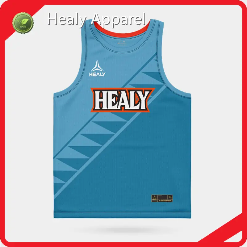OEM Vintage Basketball Jersey Healy Sportswear Manufacture 1