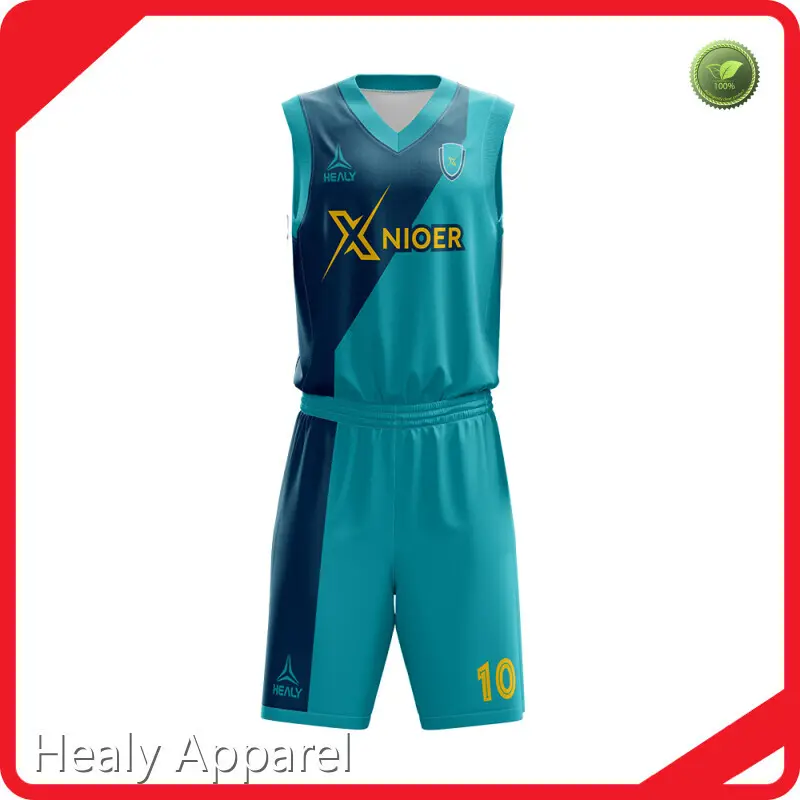 Wholesale Basketball Jersey Accept Customized Labels Healy Sportswear Company 1