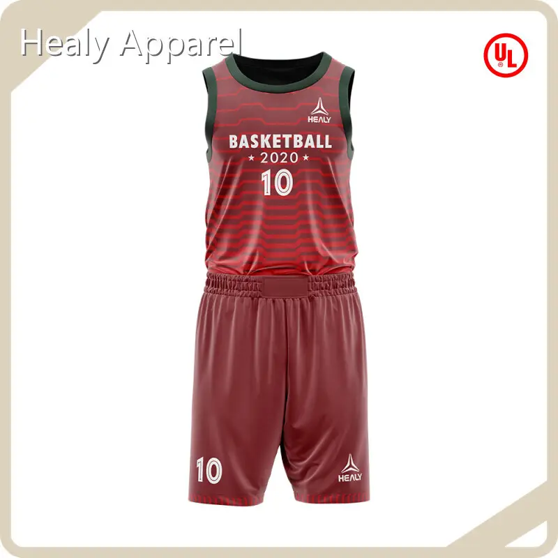 Basketball Jersey Design Maker Manufacturer Healy Sportswear 7-14 Working Days 1