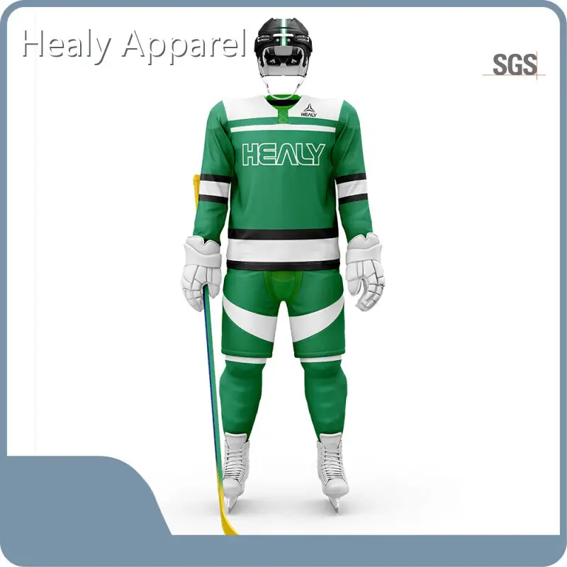 Hockey Jersey with Shorts Healy Sportswear Manufacture Accept Customized Labels 1