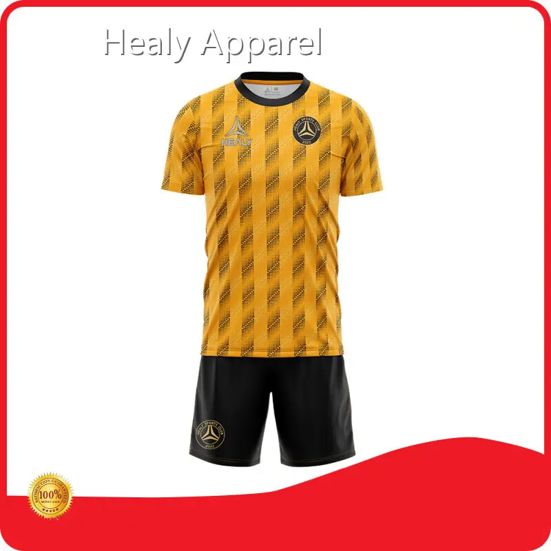 Soccer Jerseys Set Healy Sportswear Brand 7-14 Working Days Customized Logo Printing 1