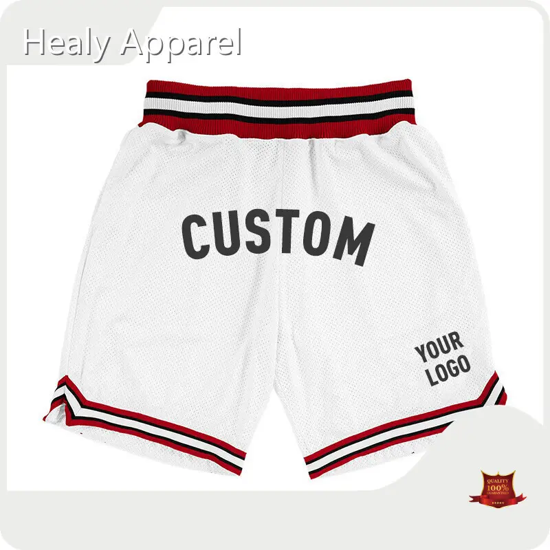 Wholesale Mens Basketball Shorts Suppliers Customized Logo Printing 1