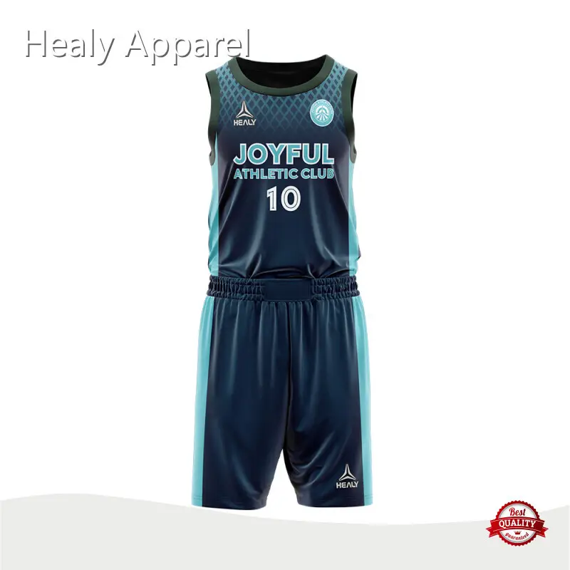 Custom Sublimated Basketball Jerseys OEM/ODM Service by Healy Sportswear 1