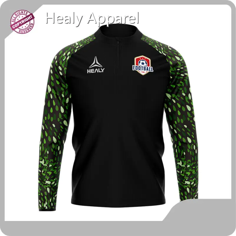 Healy Sportswear Wholesale Soccer Jackets Customized Logo Printingwholesaler 1
