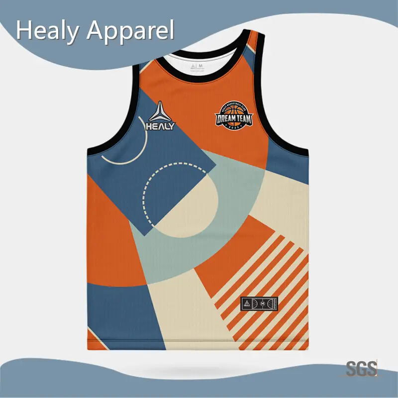 Healy Sportswear Basketball Jersey Factory Customized Logo Printing Basketball Jersey Factorycompany 1