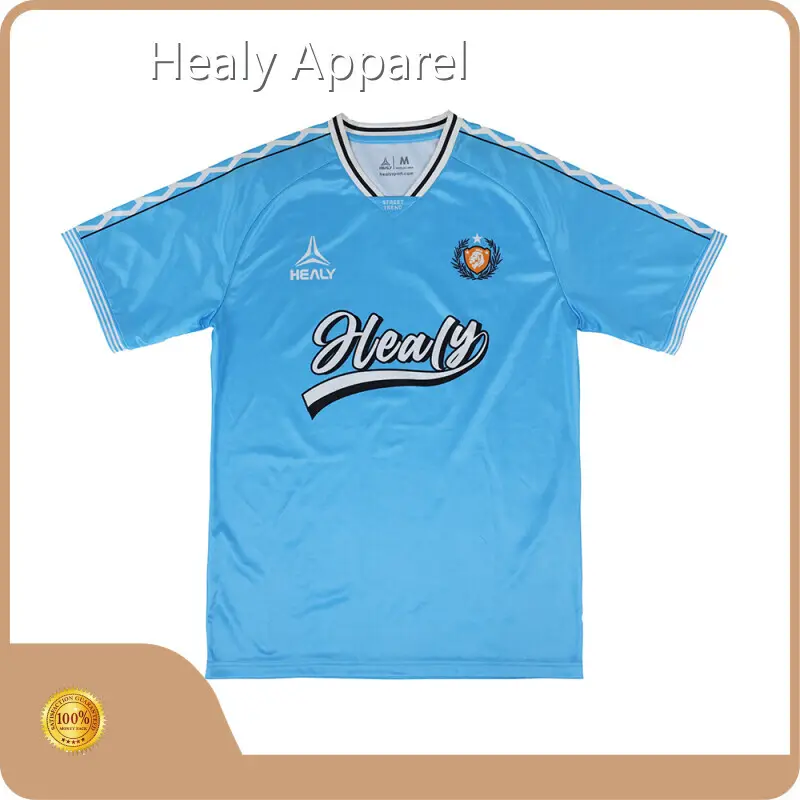 Healy Sportswear Football Shirt Company Customized Logo Printing Football Shirt Companyfactory 1