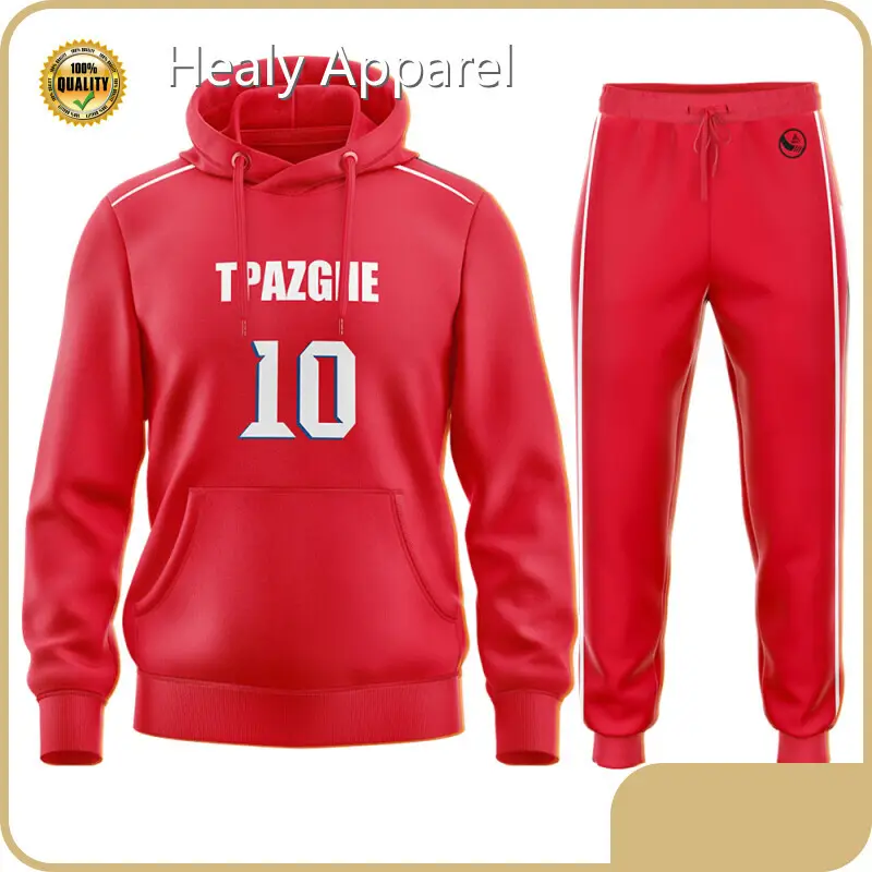 Healy Sportswear Personalized Soccer Hoodie Accept Customized Labels Personalized Soccer Hoodiesupplier 1