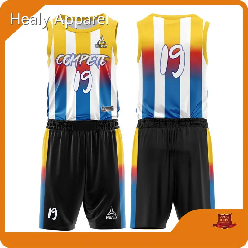 Healy Sportswear Custom Basketball Jersey Maker Fashion Basketball Wear Custom Basketball Jersey Makermanufacturer 1