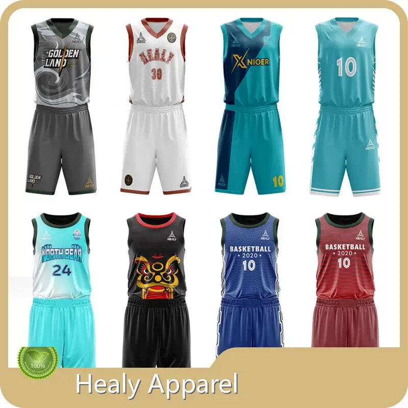 Healy Sportswear Cheap Wholesale Basketball Jerseys Customizedfactory 1
