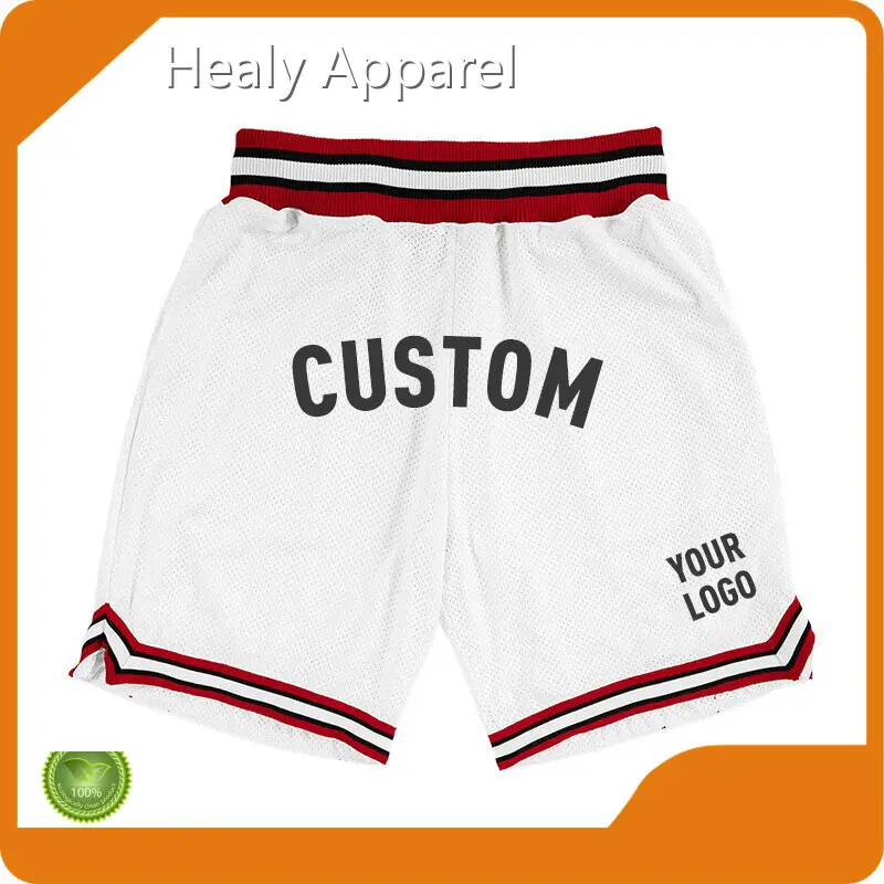 Healy Sportswear Custom Basketball Shorts Wholesale FOB Guangzhou Custom Basketball Shorts Wholesalevendor 1