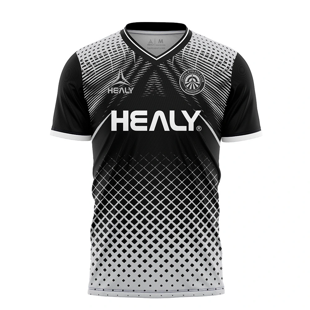 Gratis design hurtig tør fodboldtrøje herre fodboldtrøje fodbolduniform udskriv dit navn nummer sponsor logo 1