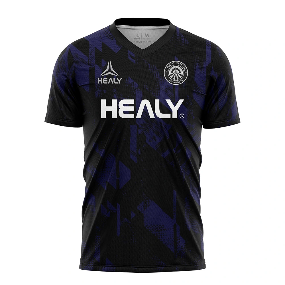 Klassische V-Ausschnitt-Fußballhemden mit besonderer Textur für einen ausgereiften Look 1