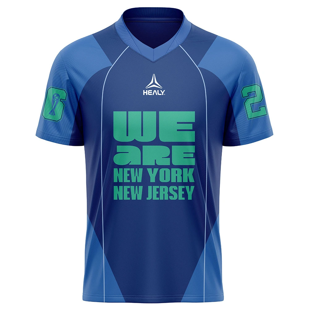 Healy lightweight cool football jersey para sa naka -istilong kaginhawaan sa palakasan 1