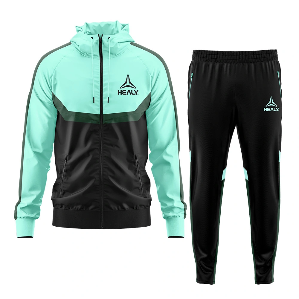 Healy Free Design Tech Color Tracksuits Durable Windproof Sets for Performance Seekers 1