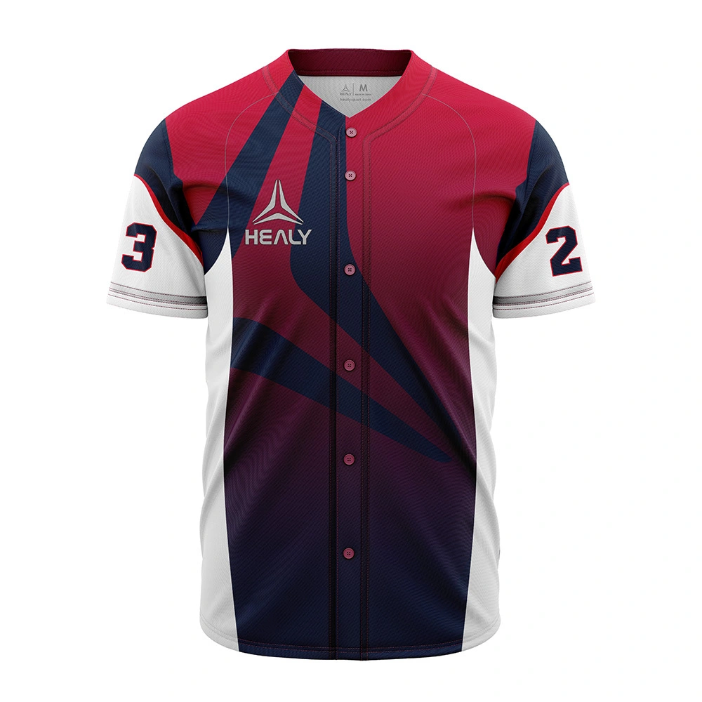 Kaos Baseball V-Neck Klasik kanggo Deleng Dewasa lan Rasa Empuk 1