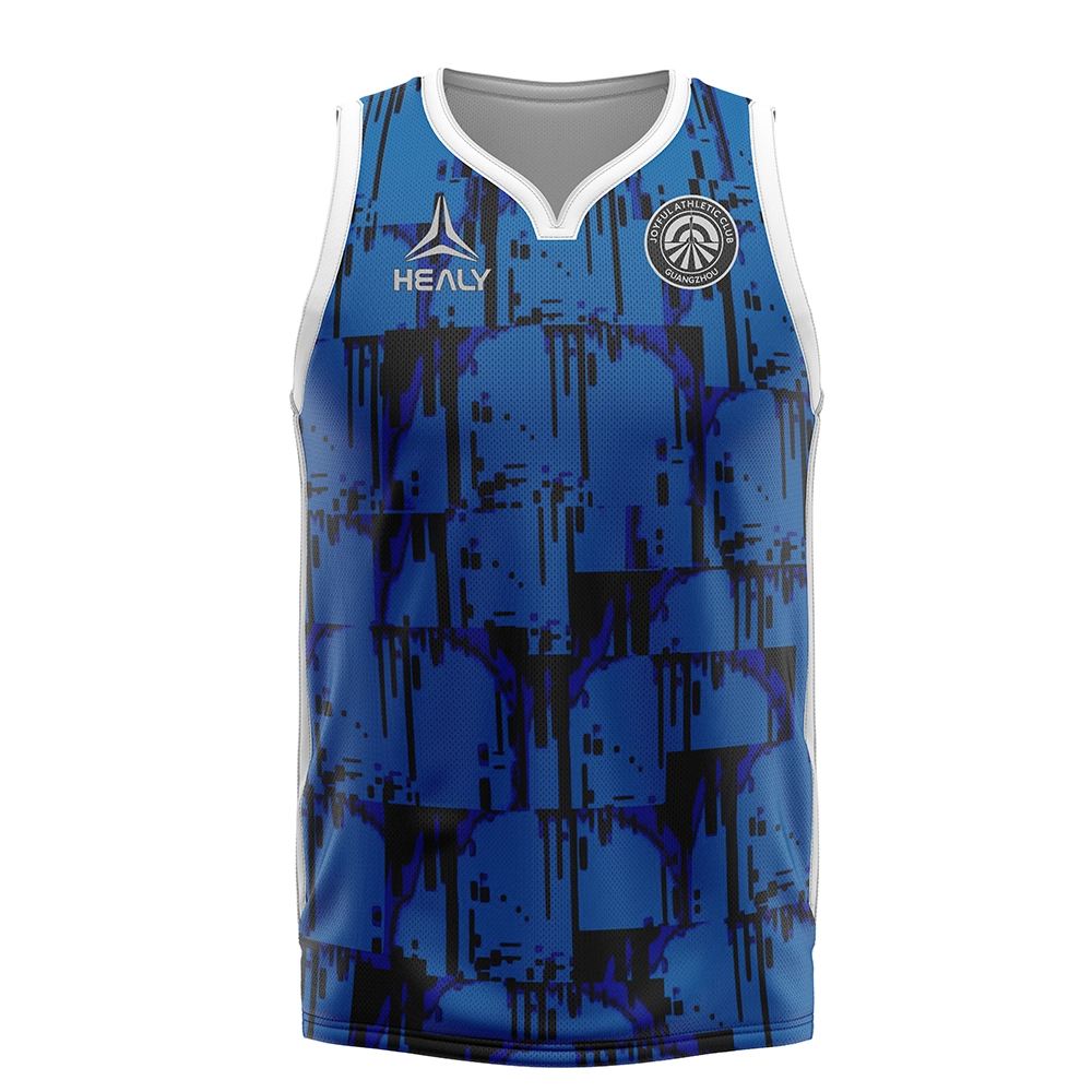 Stylový basketbalový dres Healy Fully Design, prodyšný a stylový pro běžné hraní 1