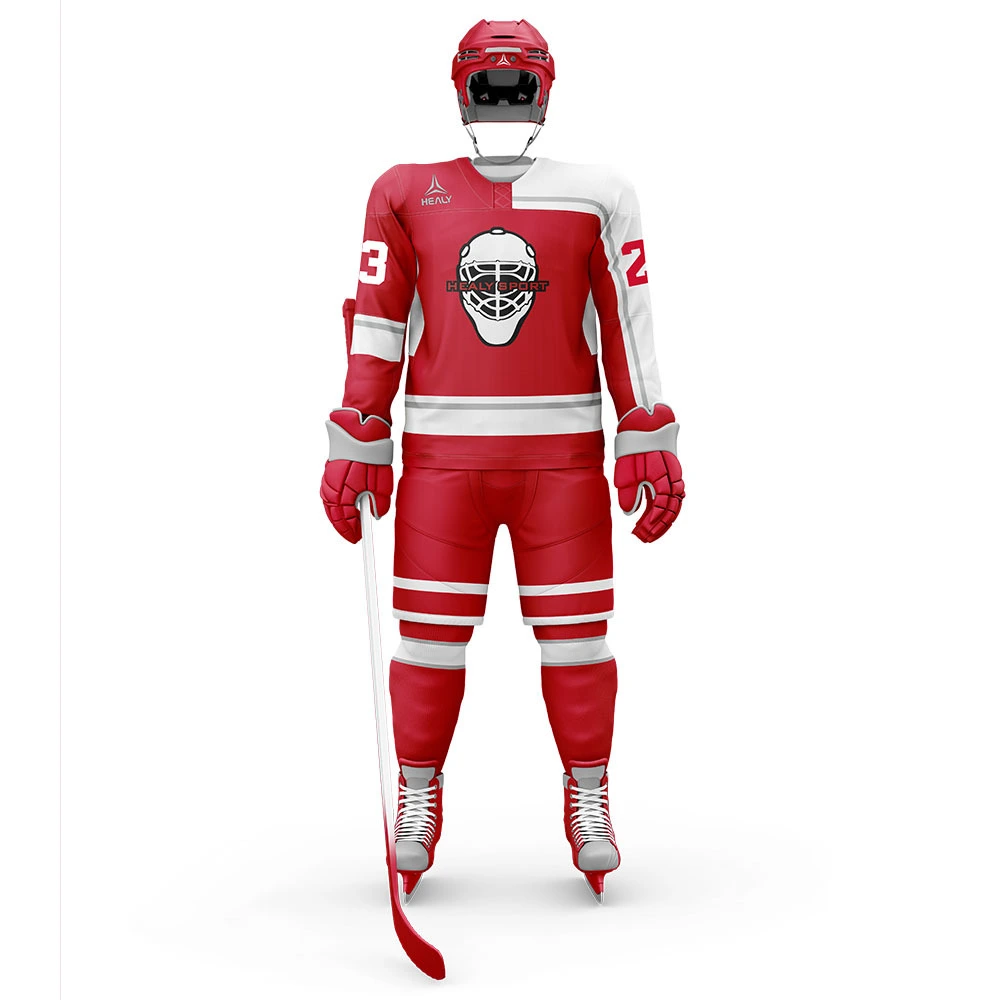 Maglia di hockey d'altu rendimentu per sport di squadra cù un design mudernu è elegante 1