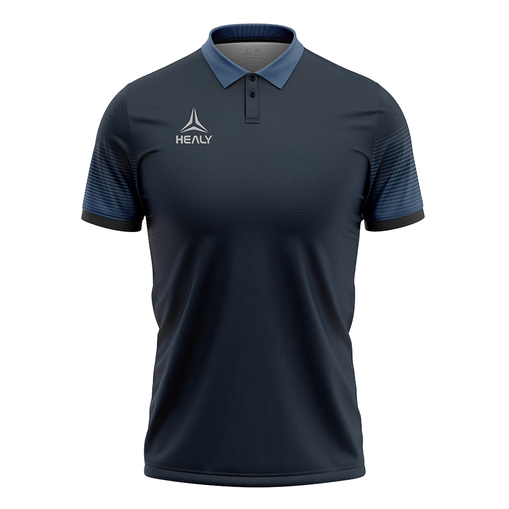 Polo elegante personalizado, transpirable, de secado rápido, para adestramento deportivo, que absorbe a humidade, camiseta informal deportiva para uso informal e deportivo 1