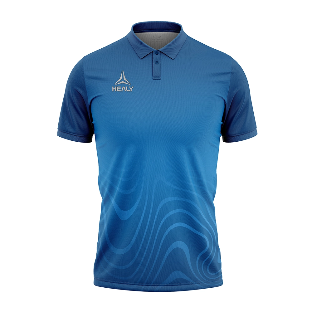 Polo personalizado centrado no rendemento, camiseta deportiva de alta transpirabilidade, camiseta informal deportiva que absorbe a humidade 1