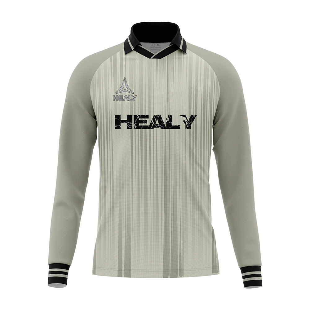 Subtil samarreta de futbol retro amb ratlles verticals V Polo, samarreta de futbol senzilla i càlida, uniforme d&#39;equip per a homes 1