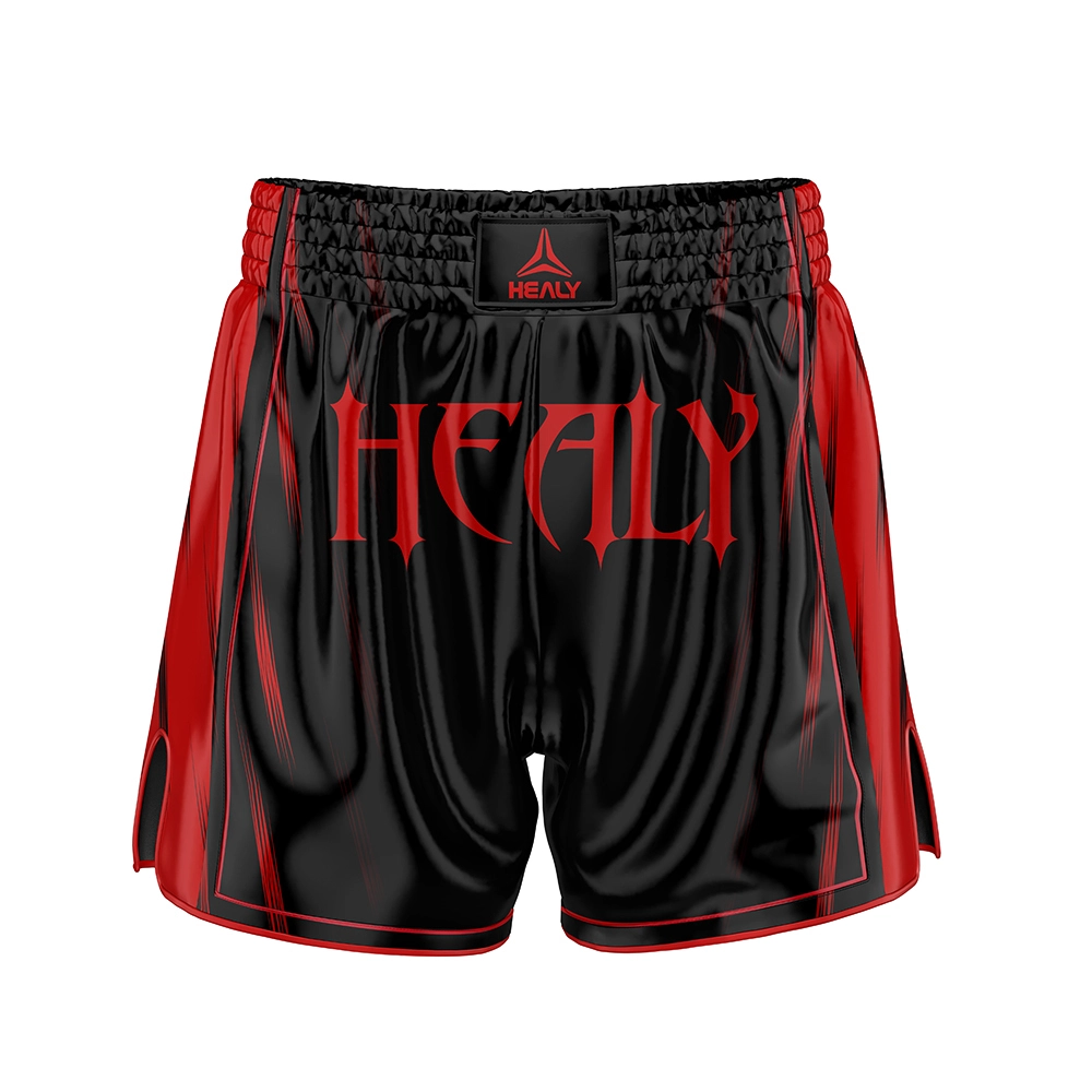 HEALY Free Design Striking Patterned Boxing Shorts Fight Trunk Athletic Boxing Bottoms for Fitness Fans 1