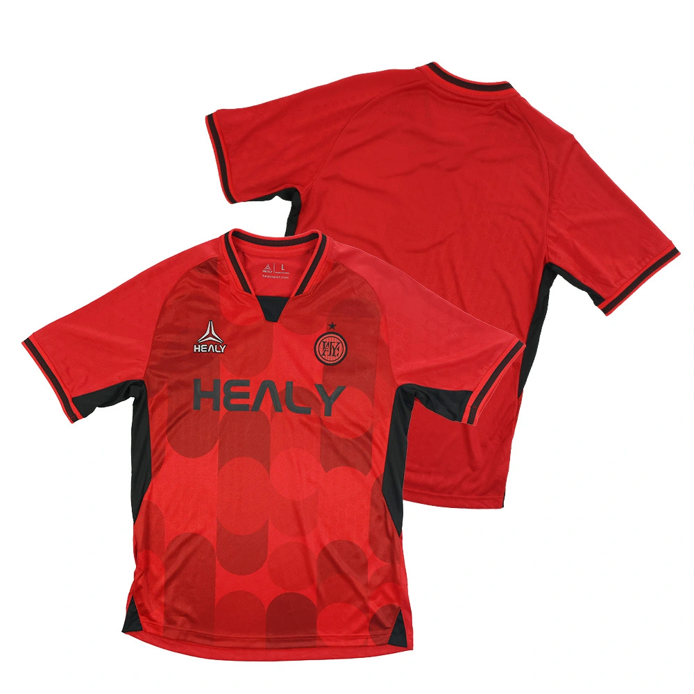 ஆண்களுக்கான ஆரோக்கியமான இலவச Desigb கிளப் ரெட்ரோ கால்பந்து சட்டை தடகள நீடித்த கால்பந்து ஜெர்சி சுவாசிக்கக்கூடிய ஷார்ட்-ஸ்லீவ் கால்பந்து சட்டை 1