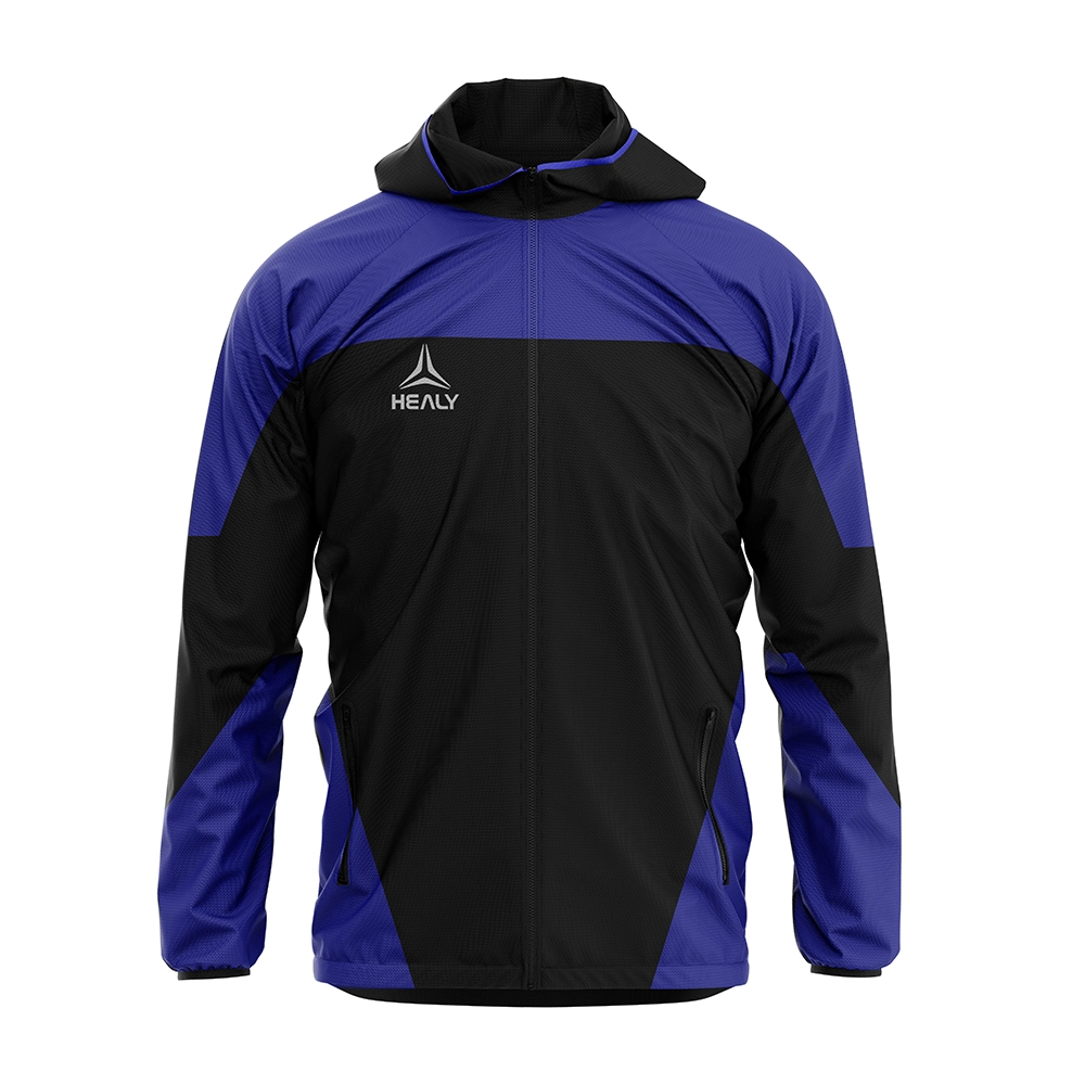 HEALY Free Design 2026 Wanddicht Jackett Thermojackett mat Kapuzen Athletikstil Waasserdicht Sportjacket fir Männer fir Training 1