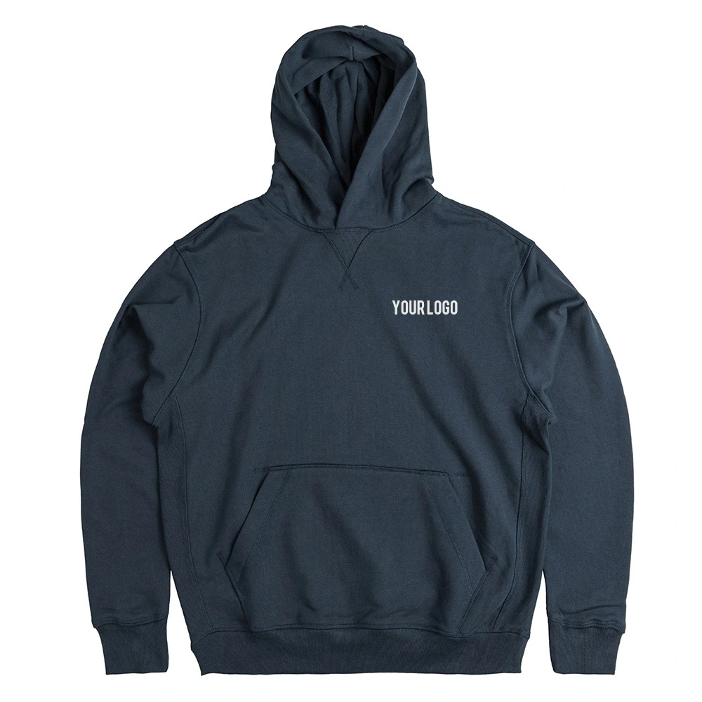 Uyilo lweHood olungenantambo olukumgangatho ophezulu lwamadoda olusandula uKwindla olufudumeleyo lweSweatshirt olunePokotho yoyilo 1