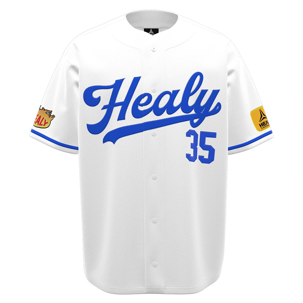 Benotzerdefinéiert Vollknäppchen Baseball Trikot Oversize Fitness Trendy Sport Shirt Héichleistung Unisex Kuerz Atmungsaktiv Outdoor Tops 1