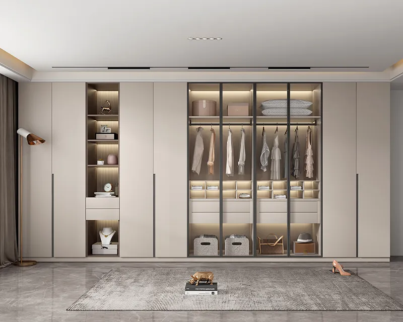 Решения для гардеробных в спальне. Комплект мебели для спальни оптом - VEBOS 2