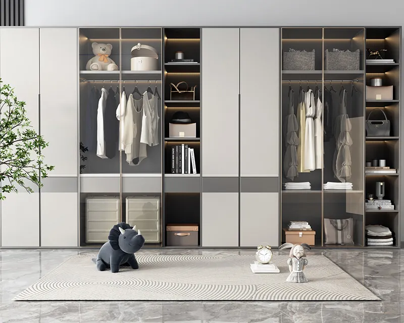 Решения для гардеробных в спальне. Комплект мебели для спальни оптом - VEBOS 5