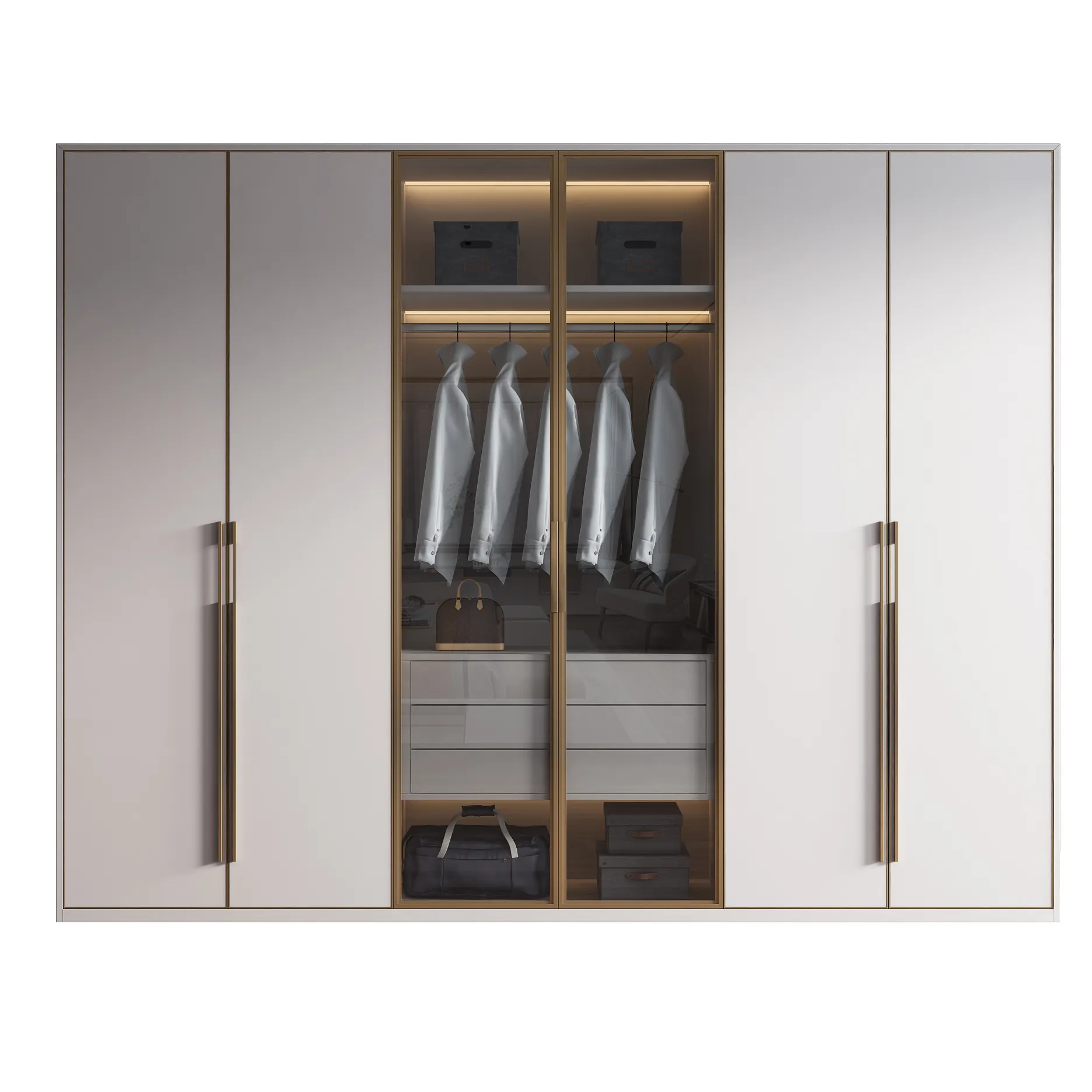 Armario de dormitorio personalizado VEBOS Fabricación TT Pago total antes del envío (50% por adelantado) 3