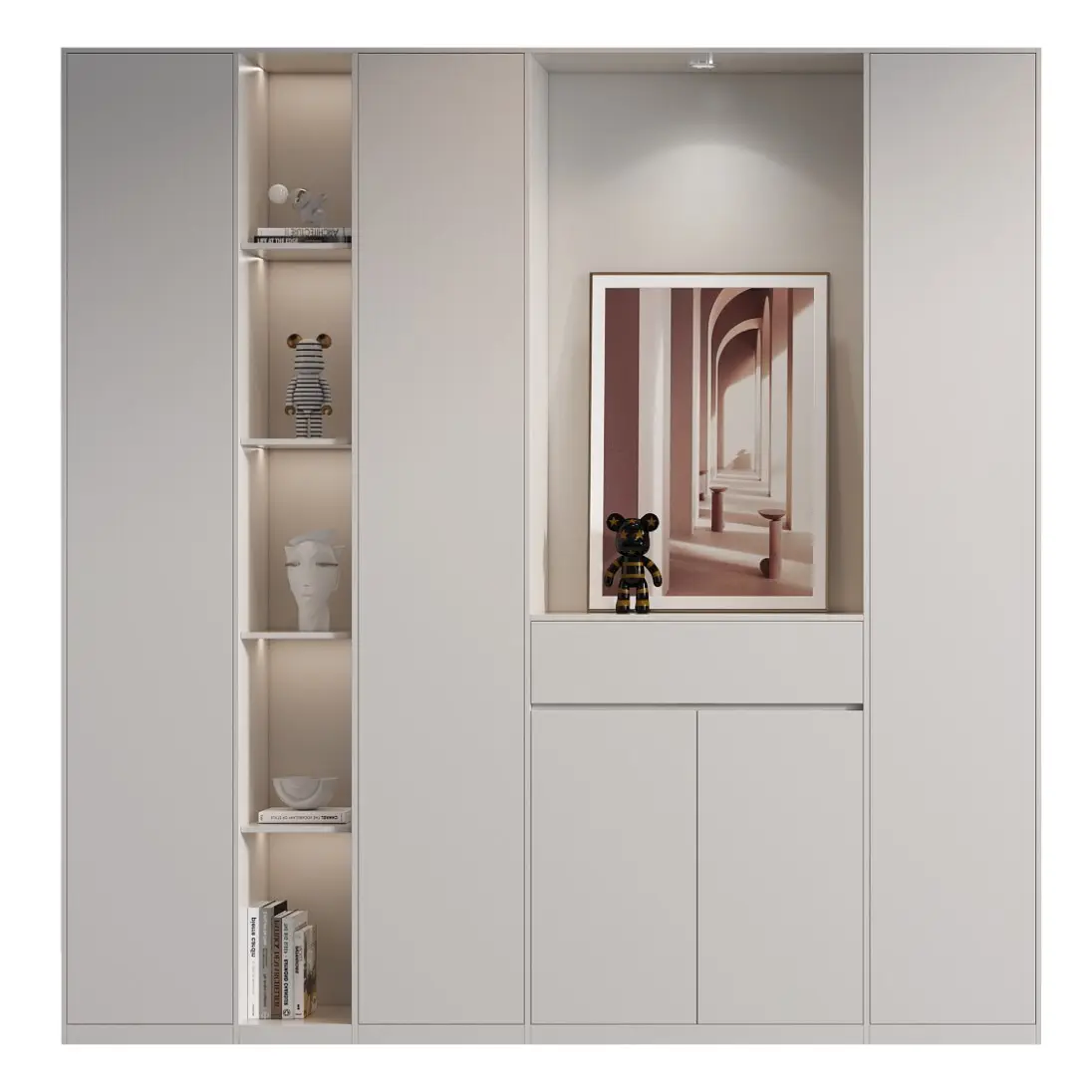 Armario de dormitorio personalizado VEBOS Fabricación TT Pago total antes del envío (50% por adelantado) 4