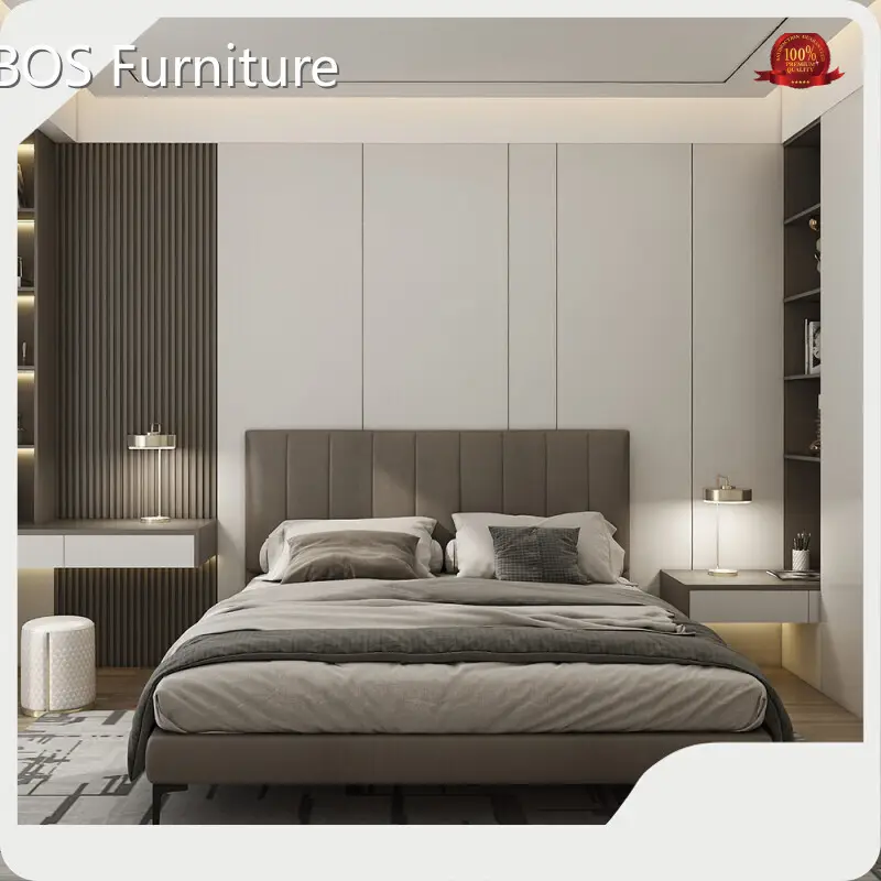 Muebles de dormitorio hechos a medida, compra al por mayor FOB Guangzhou o Shenzhen VEBOS 1