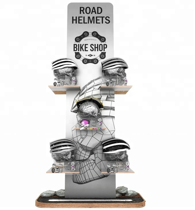 Helm Display Rack Boden Holz Fußball Helm Display Stand Für Motorrad Ski Klettern Helm 1